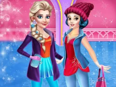 Spel Princess Winter Activities aanlyn