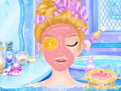 Spel Princess Salon Frozen Party aanlyn