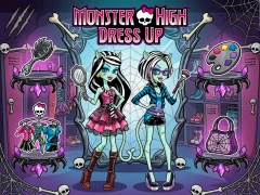 Spel Monster High Dress Up aanlyn