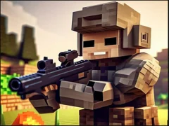 Spel Pixel Village Battle 3D.io aanlyn