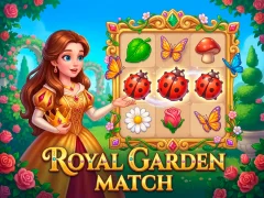 Spel Royal Garden Match aanlyn