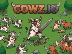 Spel Cowz.io aanlyn