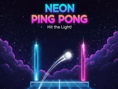 Spel Neon Ping Pong aanlyn