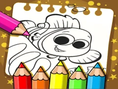 Spel Finding Nemo Color Book aanlyn