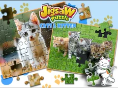 Spel Jigsaw Puzzle Cats & Kitten aanlyn