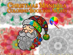 Spel Christmas Mandala Coloring Book for Adults aanlyn