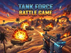 Spel Tank Force Battle Game aanlyn