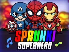 Spel Sprunki SuperHero aanlyn