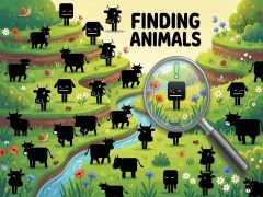 Spel Finding Animals aanlyn