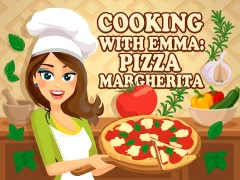 Spel Cooking with Emma Pizza Margherita aanlyn