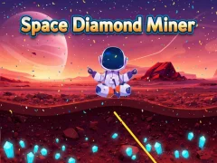 Spel Space Diamond Miner aanlyn