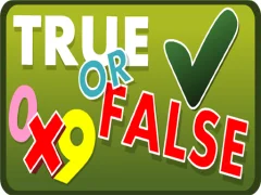Spel True or False aanlyn
