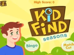 Spel Kid Find Seasons aanlyn