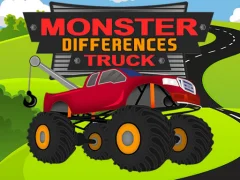Spel Monster Truck Differences aanlyn