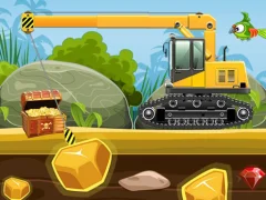 Spel Gold Truck Crane aanlyn