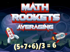 Spel Math Rockets Averaging aanlyn