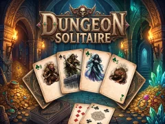Spel Dungeon Solitaire aanlyn