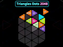 Spel Triangles Dots 2048 aanlyn