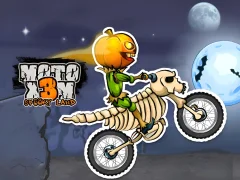 Spel Moto X3M Spooky Land aanlyn