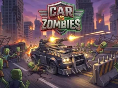 Spel Car VS Zombies aanlyn