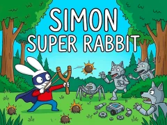 Spel Simon Super Rabbit aanlyn