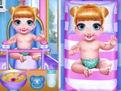 Spel Princess New Born Twins Baby Care aanlyn
