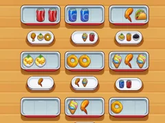Spel Fast Food Sort aanlyn