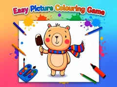 Spel Easy Picture Colouring Game aanlyn