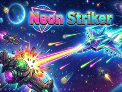 Spel Neon Striker aanlyn