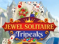 Spel Jewel Solitaire TriPeaks aanlyn