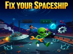 Spel Fix your Spaceship aanlyn