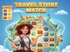 Spel Travel Story Match aanlyn