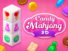 Spel Candy Mahjong 3D aanlyn