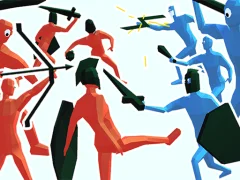 Spel Funny Battle Simulator aanlyn