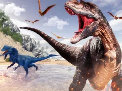 Spel Deadly Dinosaur Hunter Shooter aanlyn