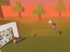 Spel Block Head Soccer aanlyn