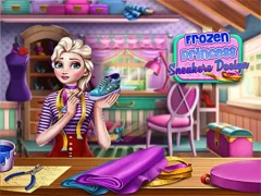Spel Frozen Princess Sneakers Design aanlyn