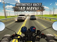 Spel Motorcycle Racer: Road Mayhem aanlyn