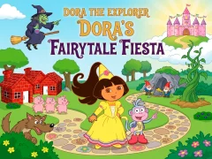 Spel Dora The explorer Dora's Fairytale Fiesta aanlyn
