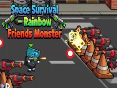 Spel Space Survival - Rainbow Friends Monster aanlyn