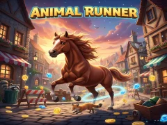 Spel Animal Runner aanlyn
