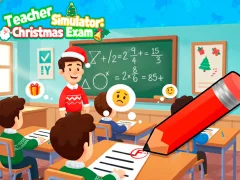 Spel Teacher Simulator Christmas Exam aanlyn