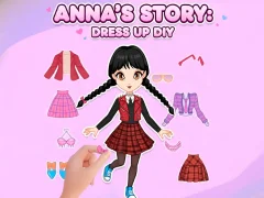 Spel Anna's Story: Dress Up DIY aanlyn