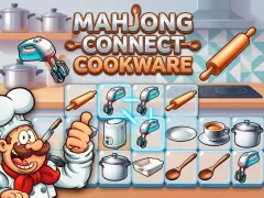 Spel Mahjong Connect Cookware aanlyn