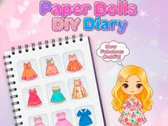 Spel Paper Dolls DIY Diary aanlyn