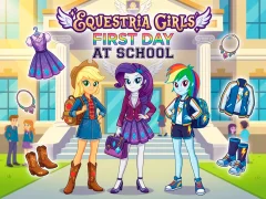 Spel Equestria Girls First Day at School aanlyn