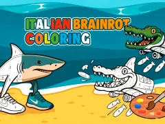 Spel Italian Brainrot Coloring aanlyn