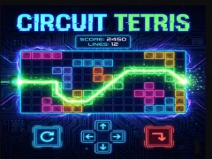 Spel Circuit Tetris aanlyn