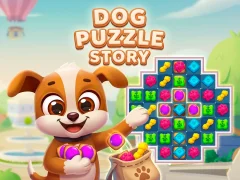 Spel Dog Puzzle Story aanlyn