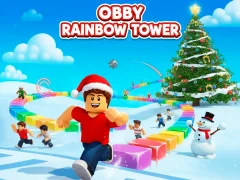 Spel Obby Rainbow Tower aanlyn